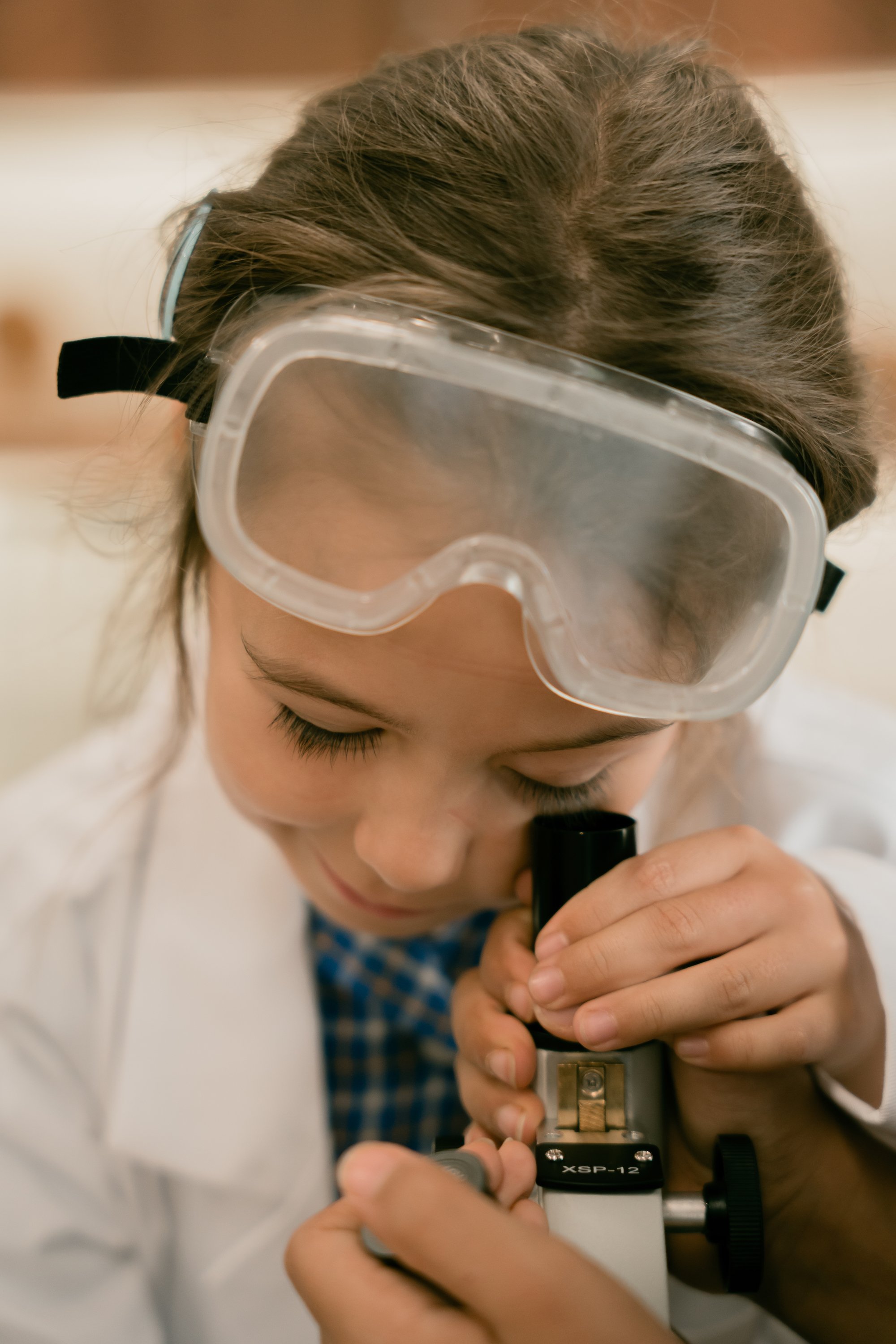Prep School pupils conducting a science experiment